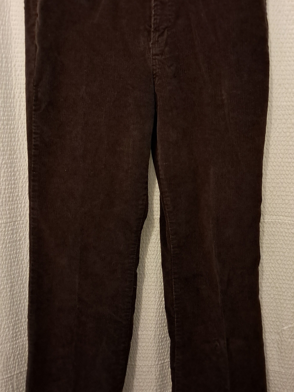 Polo by Ralph Lauren Women's Brown Corduroy Straight-Leg Pants